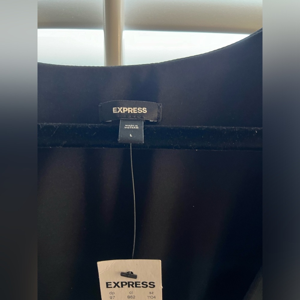 New Express black blouse